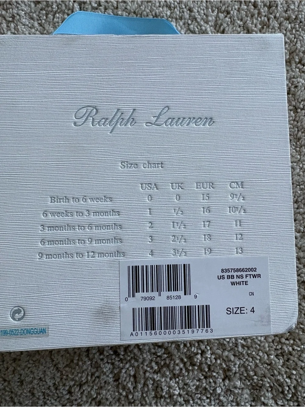 Ralph Lauren baby shoes